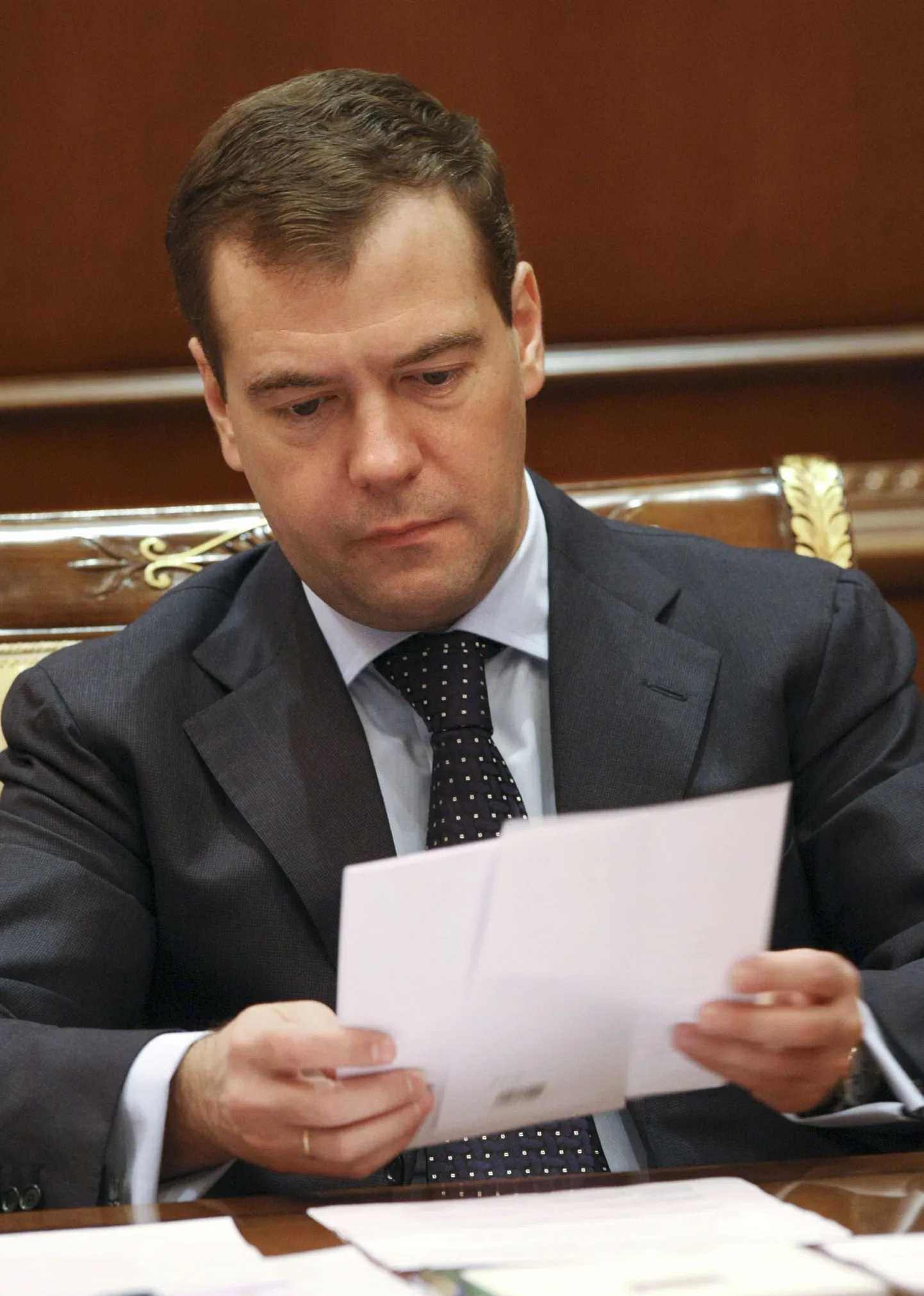 Vene president Dmitri Medvedev