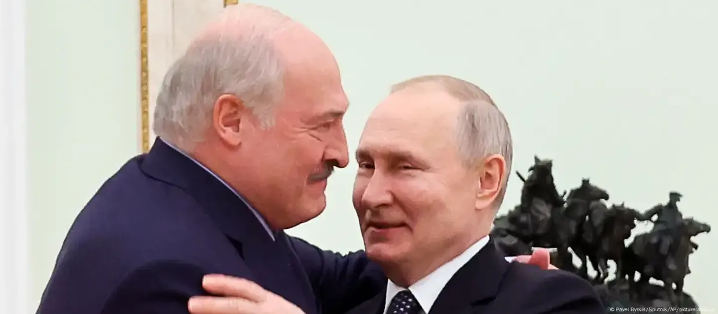 Александр Лукашенко и Владимир Путин (фото из архива)