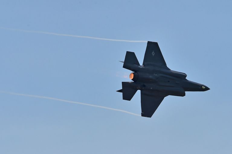 Демонстрационный полет F-35