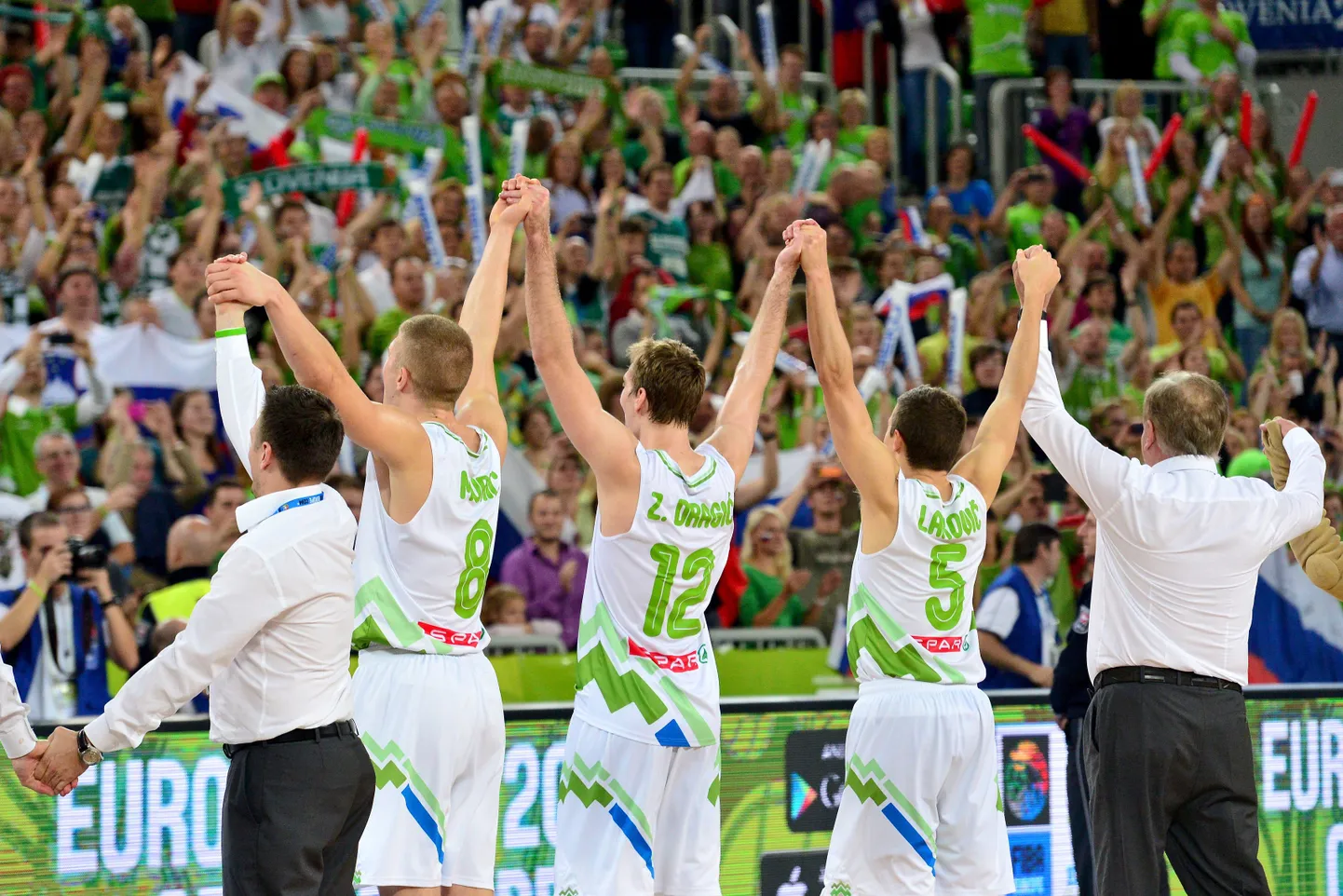 Sloveenia meeskond.