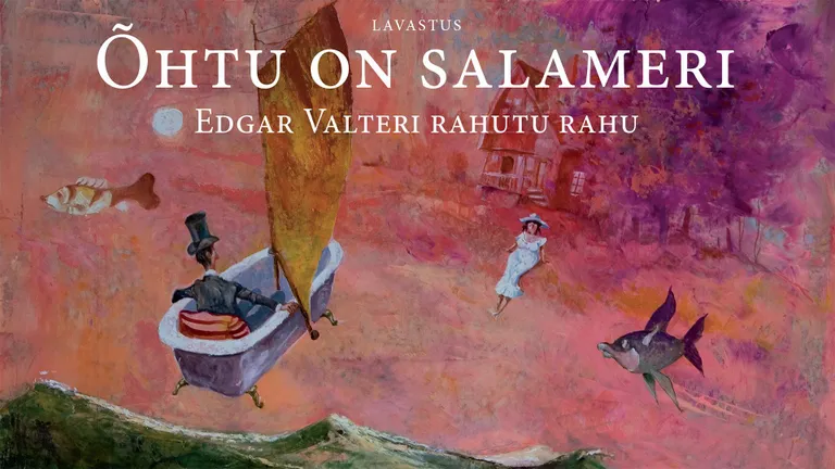 Helen Rekkori lavastuse «Õhtu on salameri. Edgar Valteri rahutu rahu» reklaam.