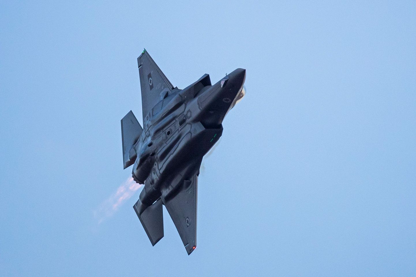 Iisraeli hävitaja F-35.