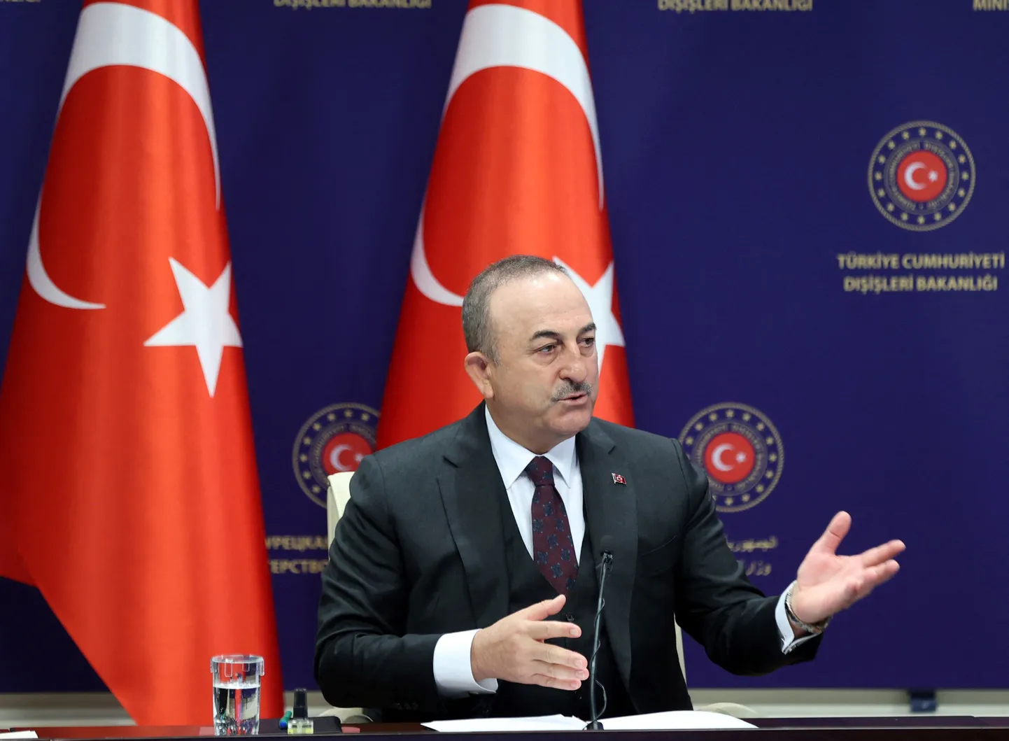 Türgi välisminister Mevlüt Çavuşoğlu.