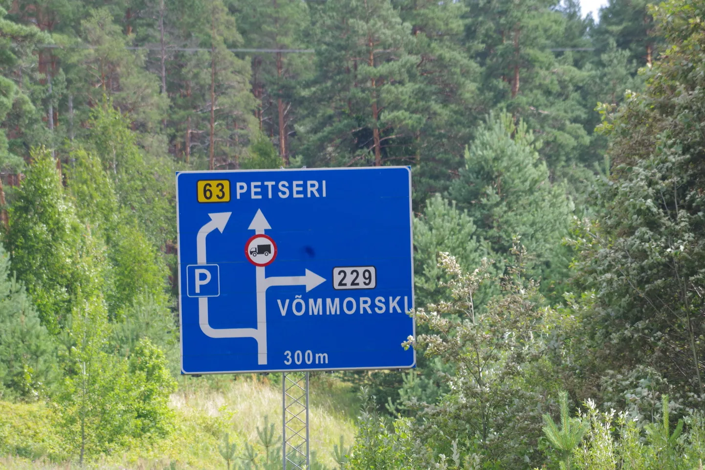 Koidula piiripunkti kaudu pääseb Petserisse.
