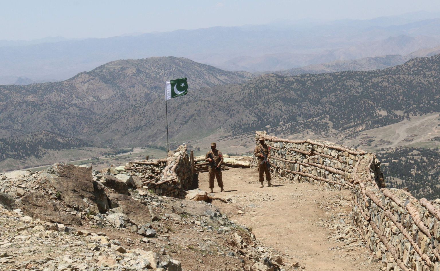 Pakistani sõdurid Põhja-Waziristanis.