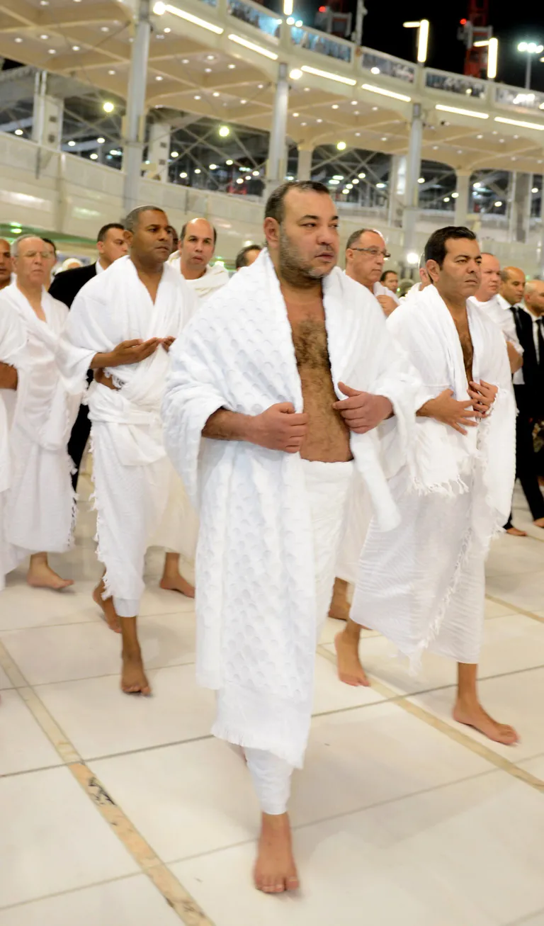 Maroko kuningas Mohammed VI (esiplaanil)