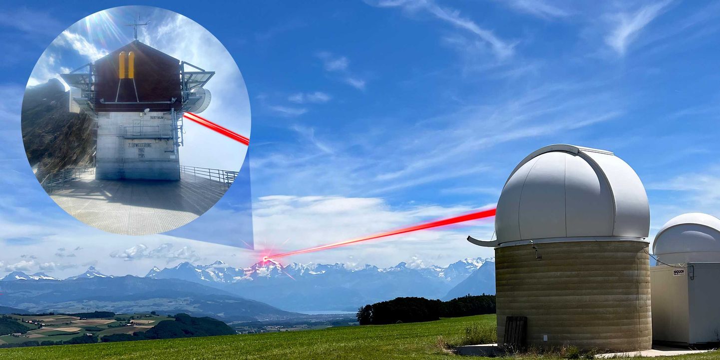 Teadlastel õnnestus üle saada optilise side probleemidest halva ilmaga: Jungfrau ja Berni vahel saadeti suurtel kiirustel andmeid laseriga rohkem kui 53 kilomeetri kaugusele. See lahendus võib tuua läbimurde juhtmevabas andmesides pikkade vahemaade taha.