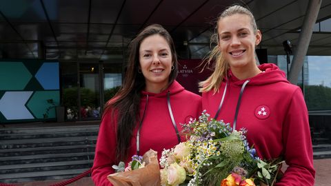 Samoilova/Graudiņa Monreālas "Elite 16" turnīrā iekļūst ceturtdaļfinālā