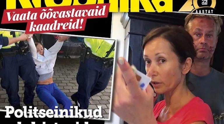 Politseinikud lohistasid Nancy Himma oma kodust välja