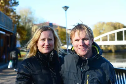 Malle Prenner ja Kalev Saar / Foto: KRISTJAN TEEDEMA