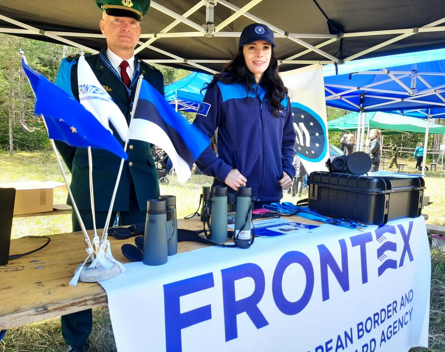 Frontex osales päev pärast Euroopa päeva esimest korda Saarde kaitsepäeval.