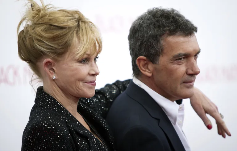 Antonio Banderas ja Melanie Griffith novembris 2013