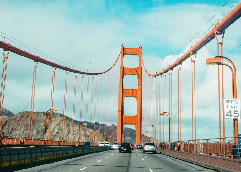 Golden Gate Bridge.