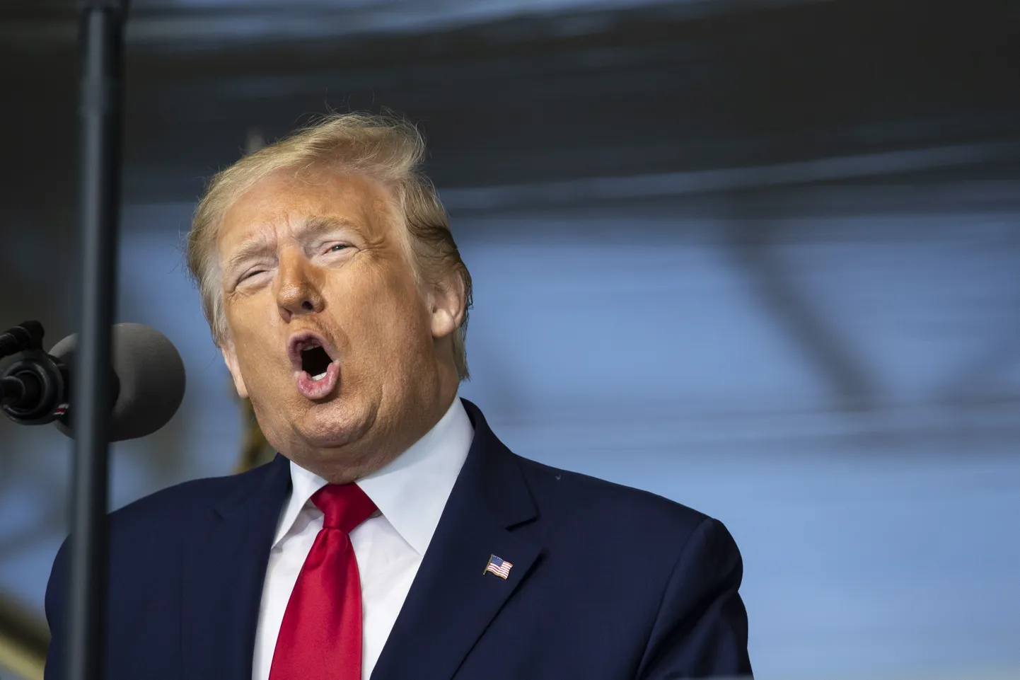 President Donald Trump West Pointis.