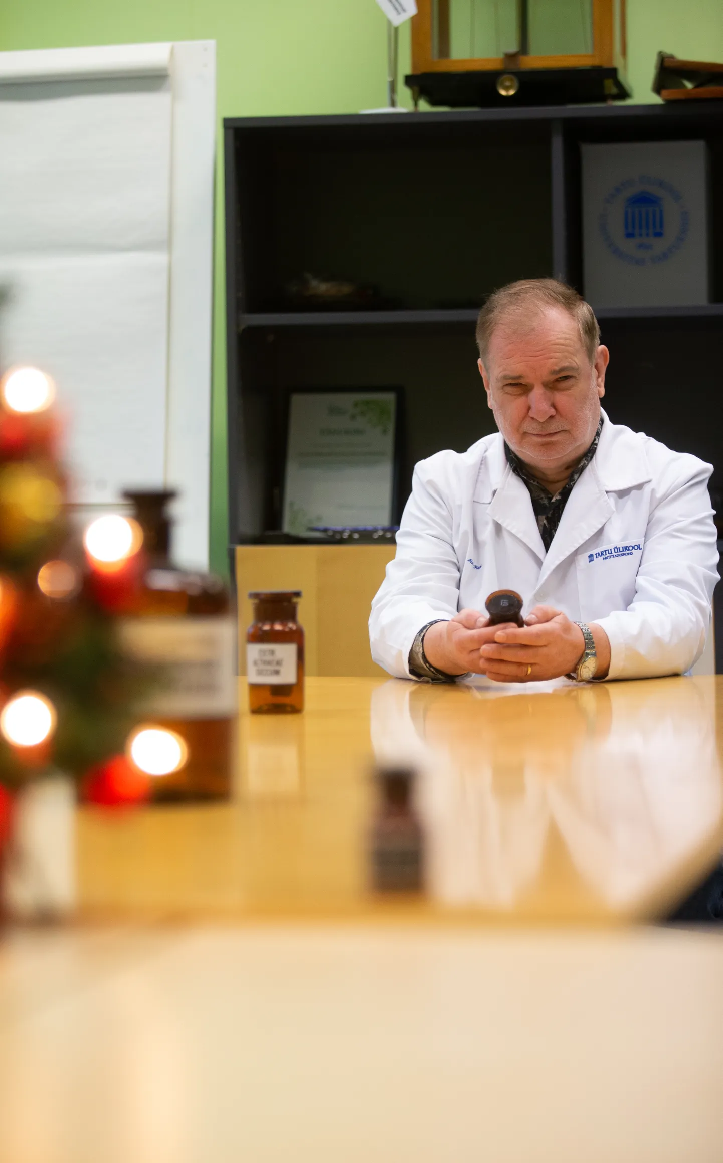 Farmaatsia instituudi juhataja, farmakognoosia professor Ain Raal.