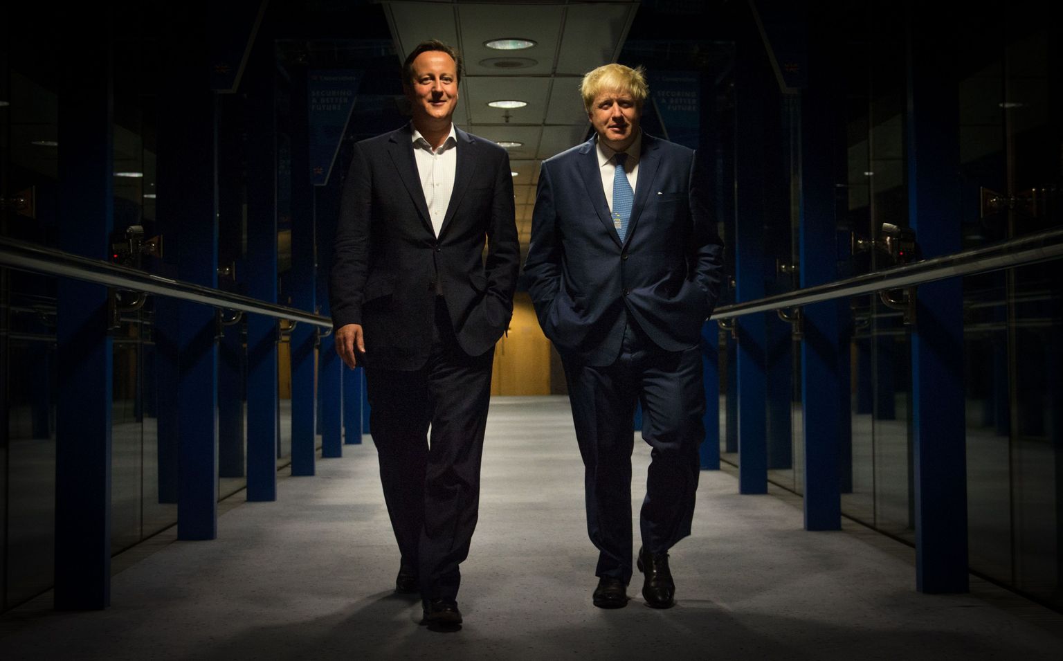 Suurbritannia peaminister David Cameron ja endine Londoni linnapea Boris Johnson