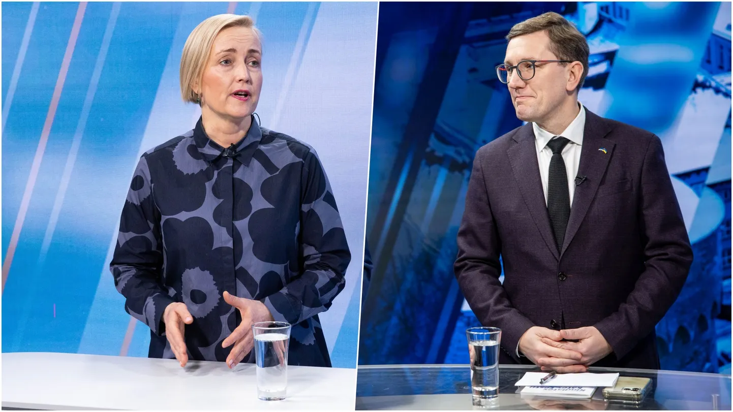 Kristina Kallas ja Kristen Michal