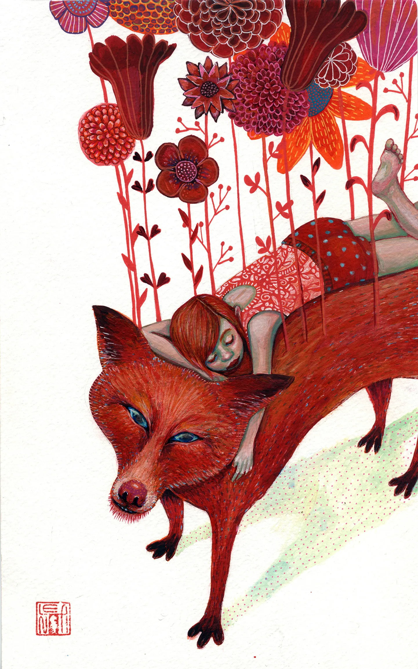 «The Fox is Carrying Me Past the Darkest Wood»