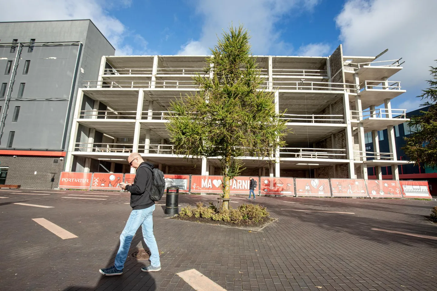 Aida 10 ehitustööd peatusid 2021. aastal.