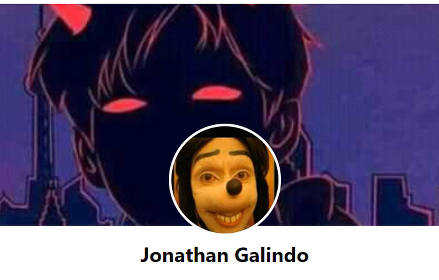 Facebookis on Jonathan Galindo nimelisi kontosid mitmeid