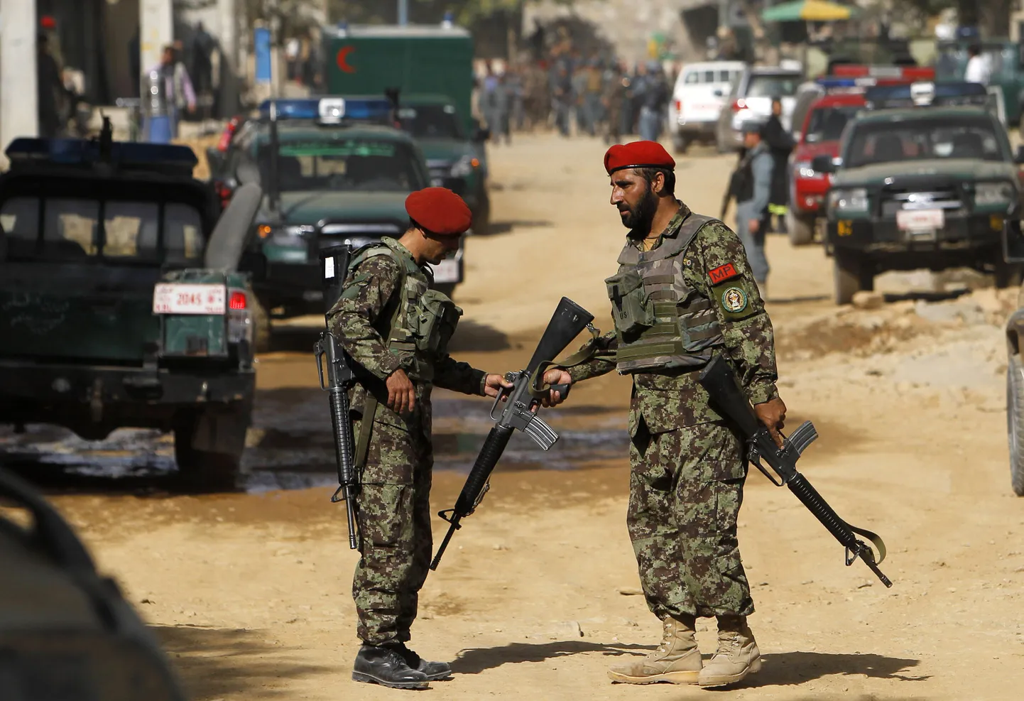 Afganistani sõdurid
