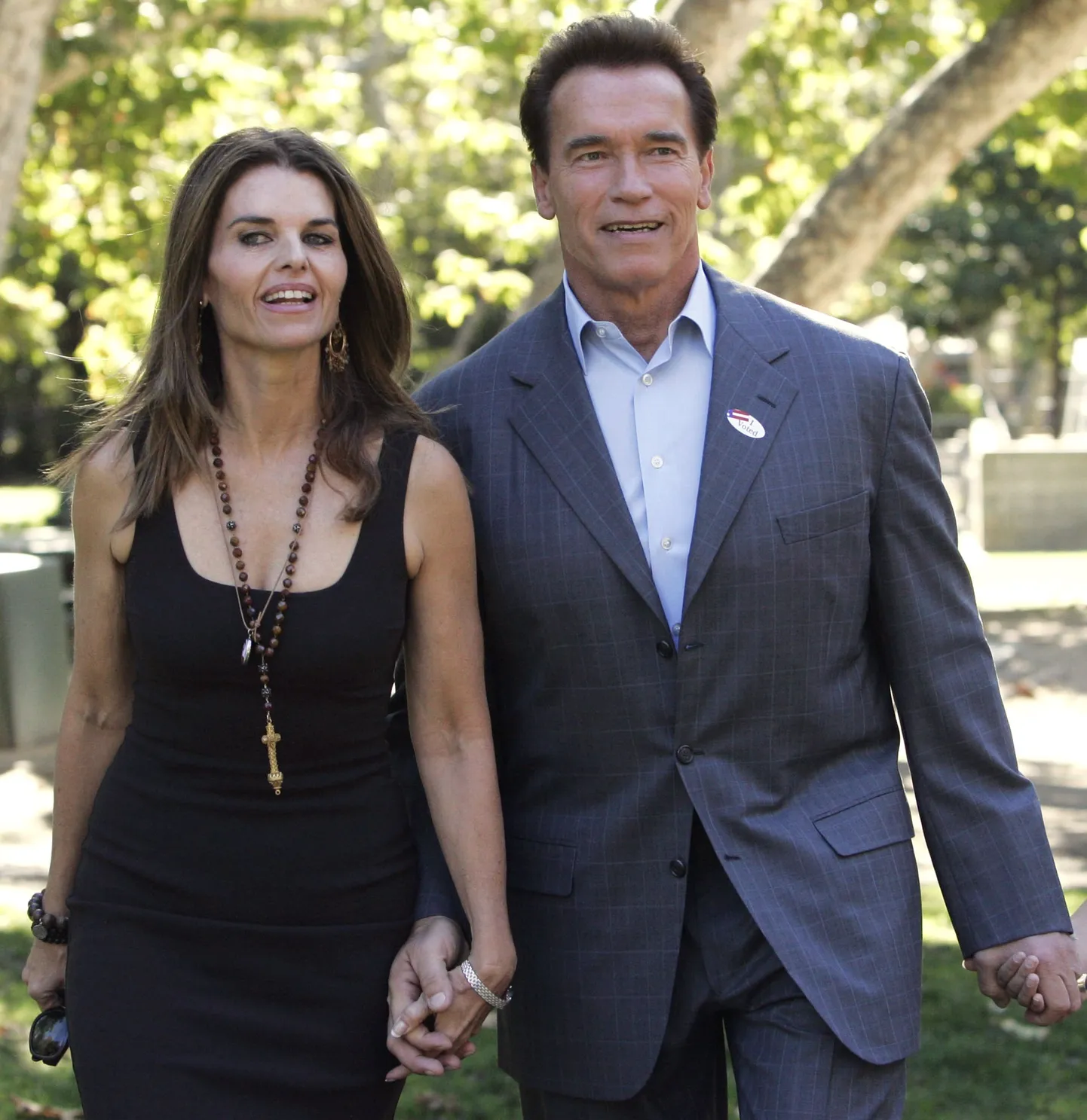 Arnold Schwarzenegger ja Maria Shriver