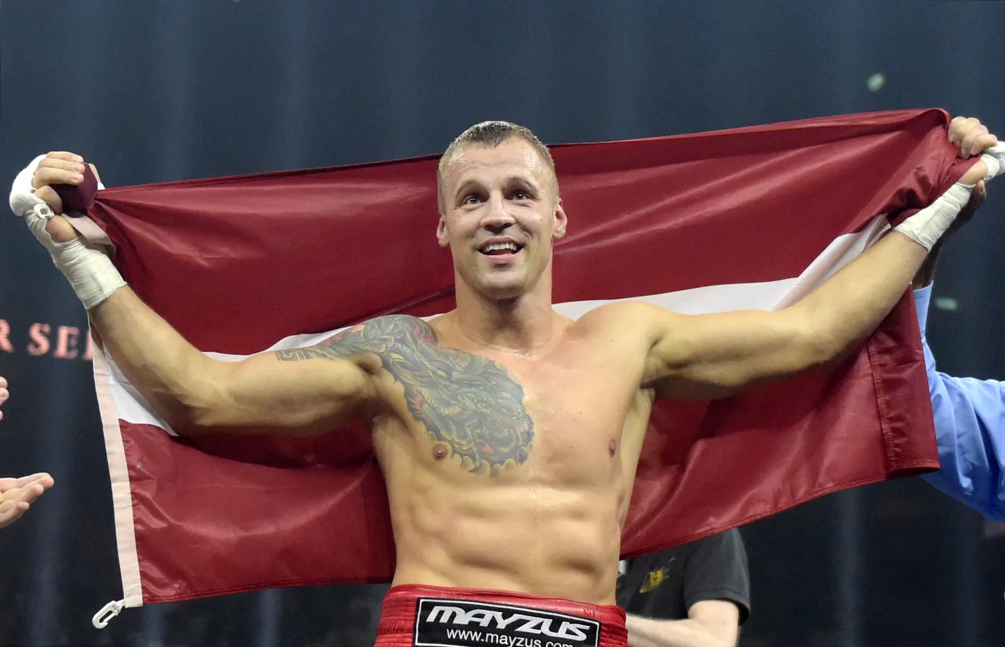Латвийский боксер Майрис Бриедис