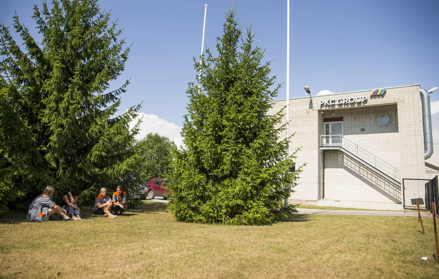 Harju Elektri kinnisvarafirmale kuuluv endine PKC tehas Haapsalus.