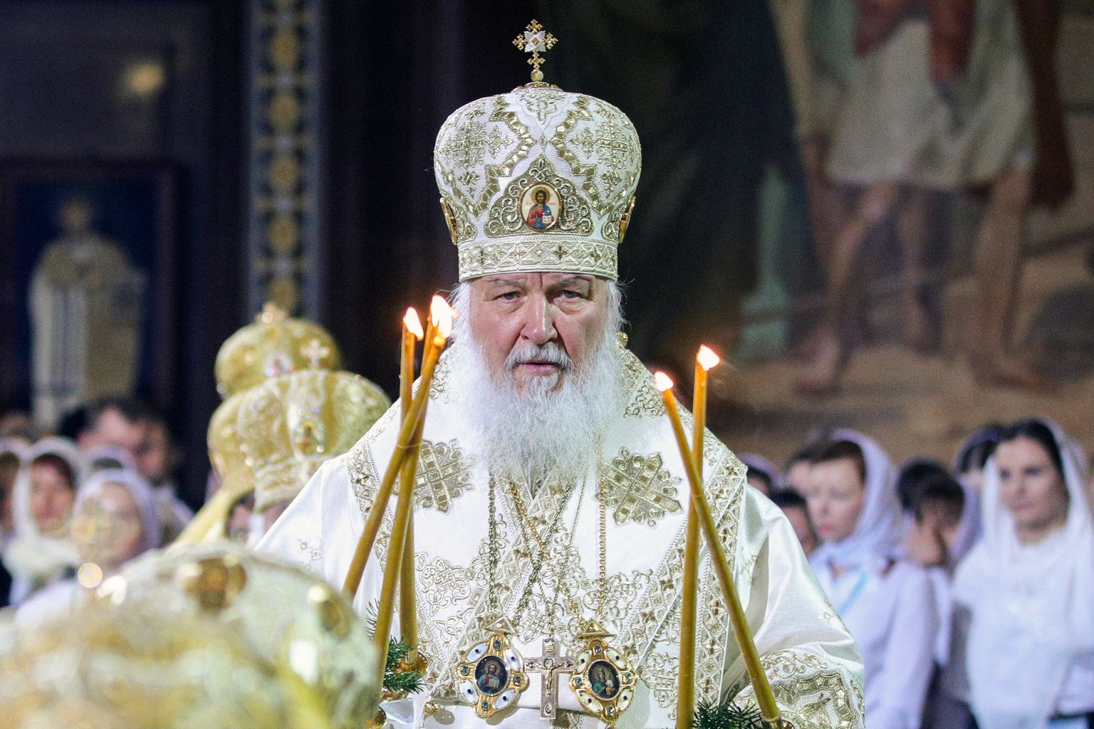 Vene õigeusukiriku pea patriarh Kirill.
