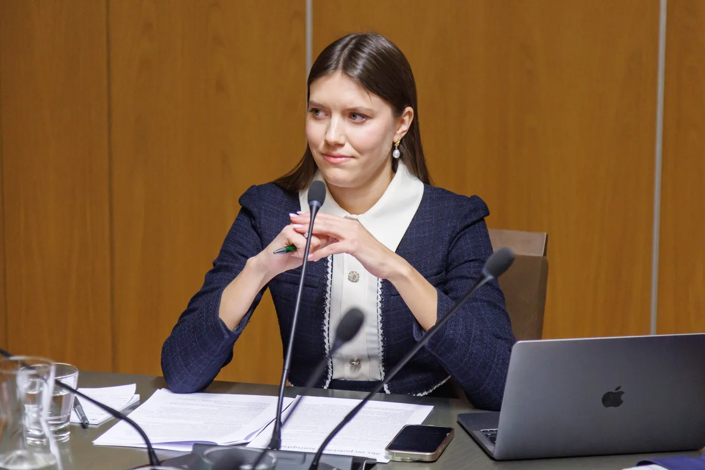 Anastassia Kovalenko-Kõlvart 20. jaanuaril riigikogus.