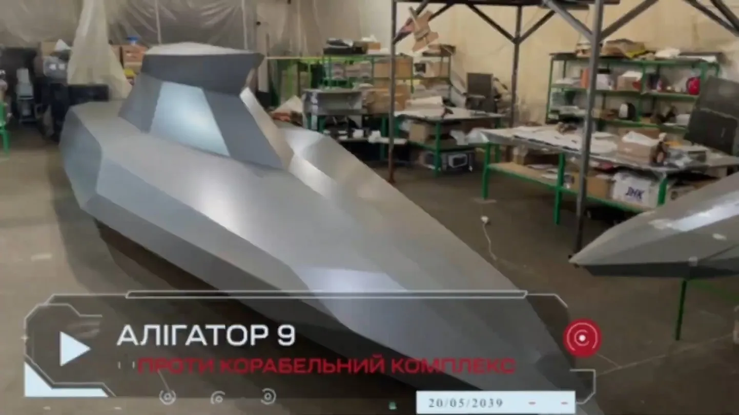 Ukraina esitles uue põlvkonna meredrooni Alligator-9.