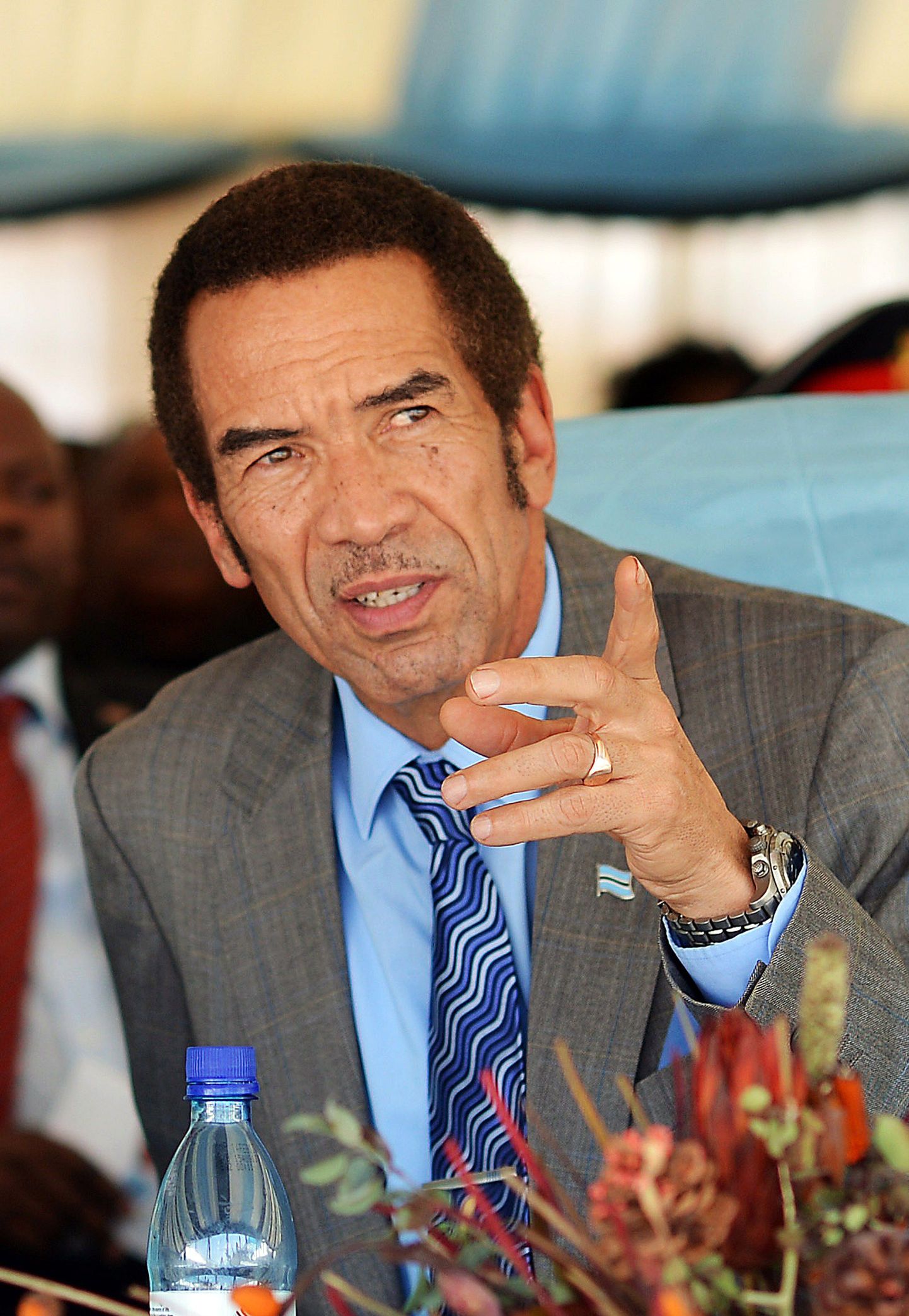 Botswana president Ian Khama