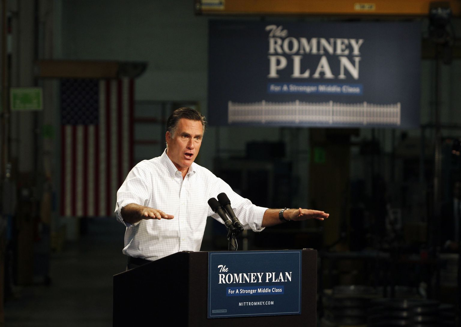 USA vabariiklaste presidendikandidaat Mitt Romney.