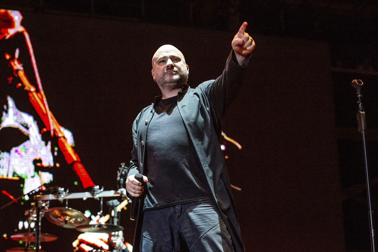 Disturbedi laulja David Draiman, mai 2019.