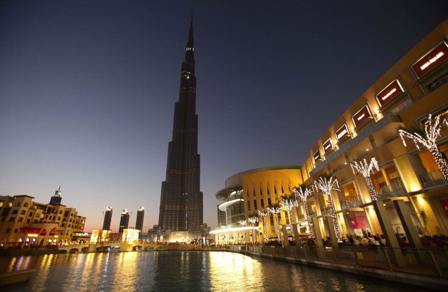 Maailma kõrgeim ehitis Burj Dubai.