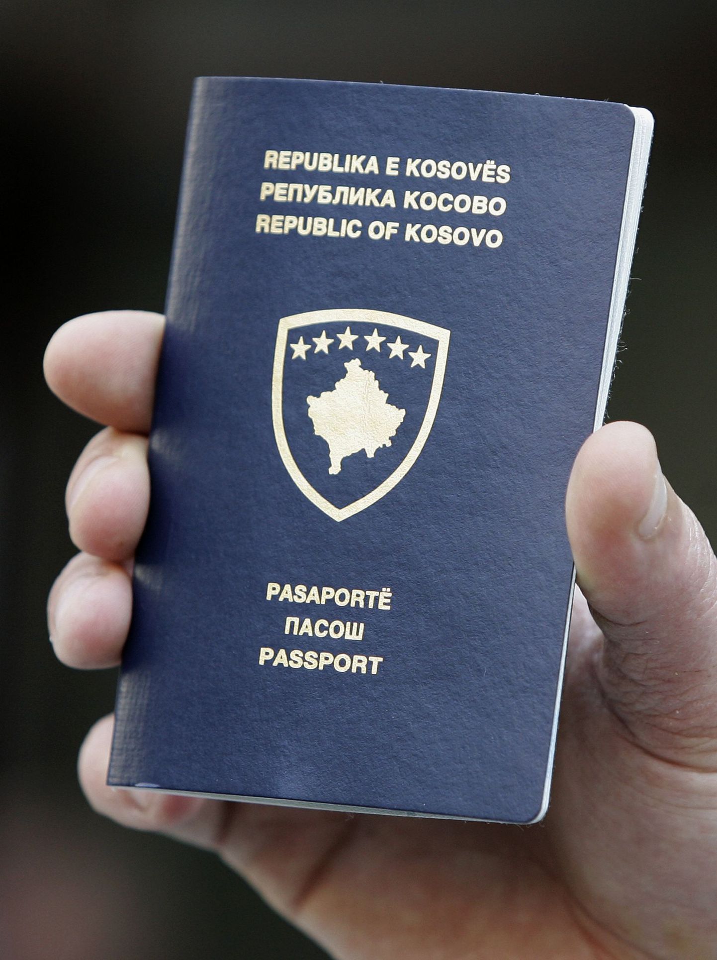 Kosovo pass.