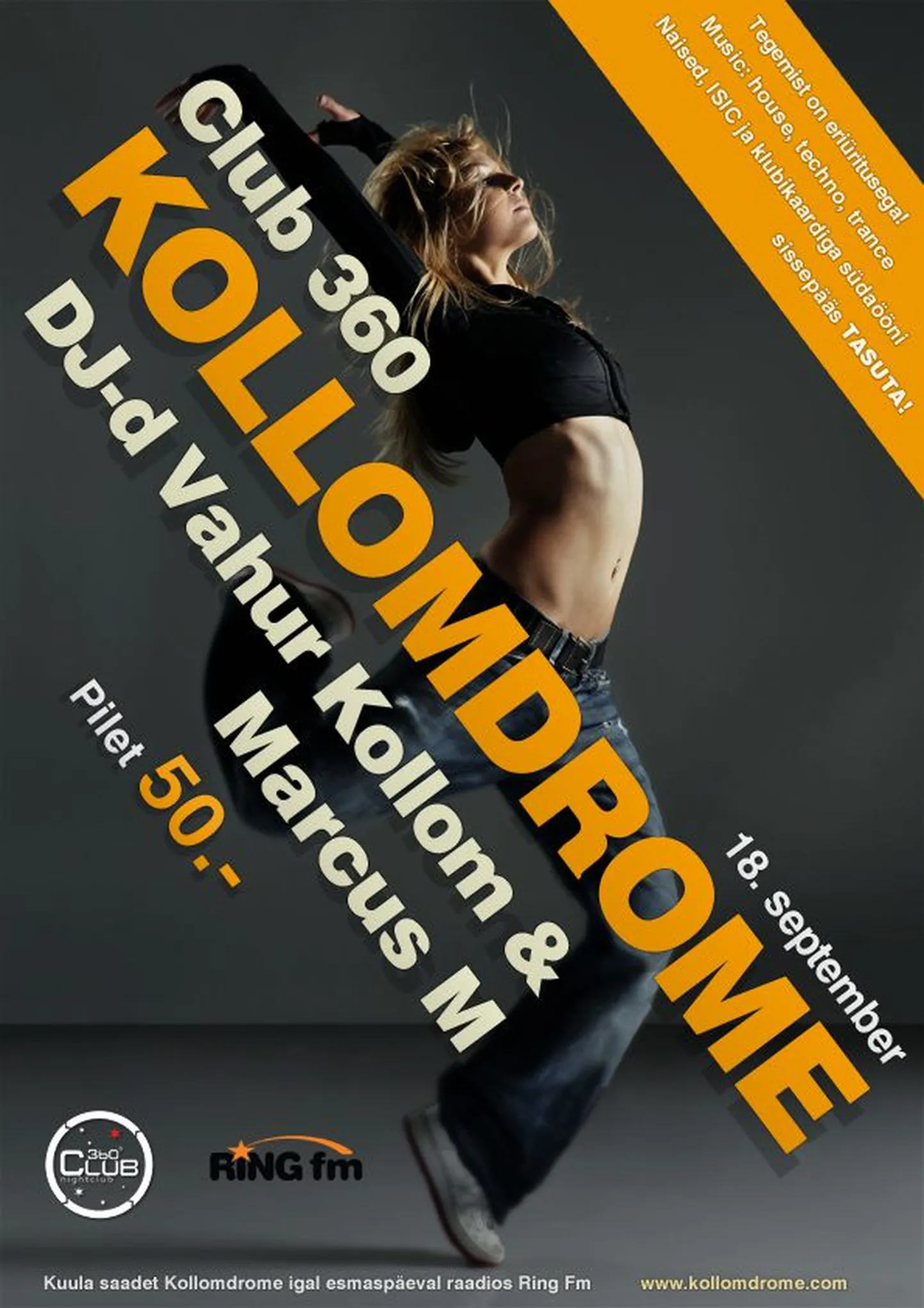 Kollomdrome 18.septembril klubis 360