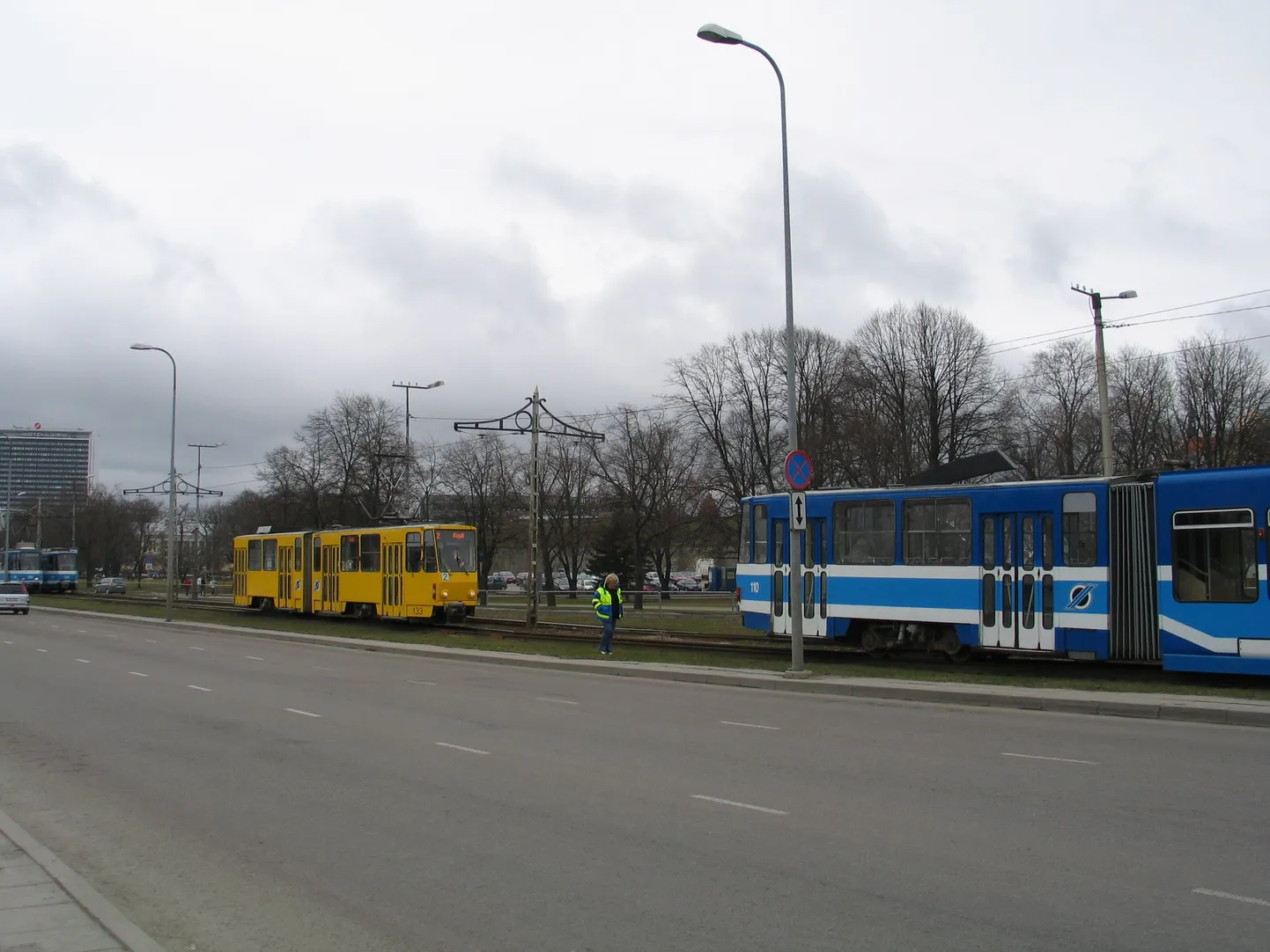 Avarii tõttu on trammiliiklus mõnda aega häiritud.