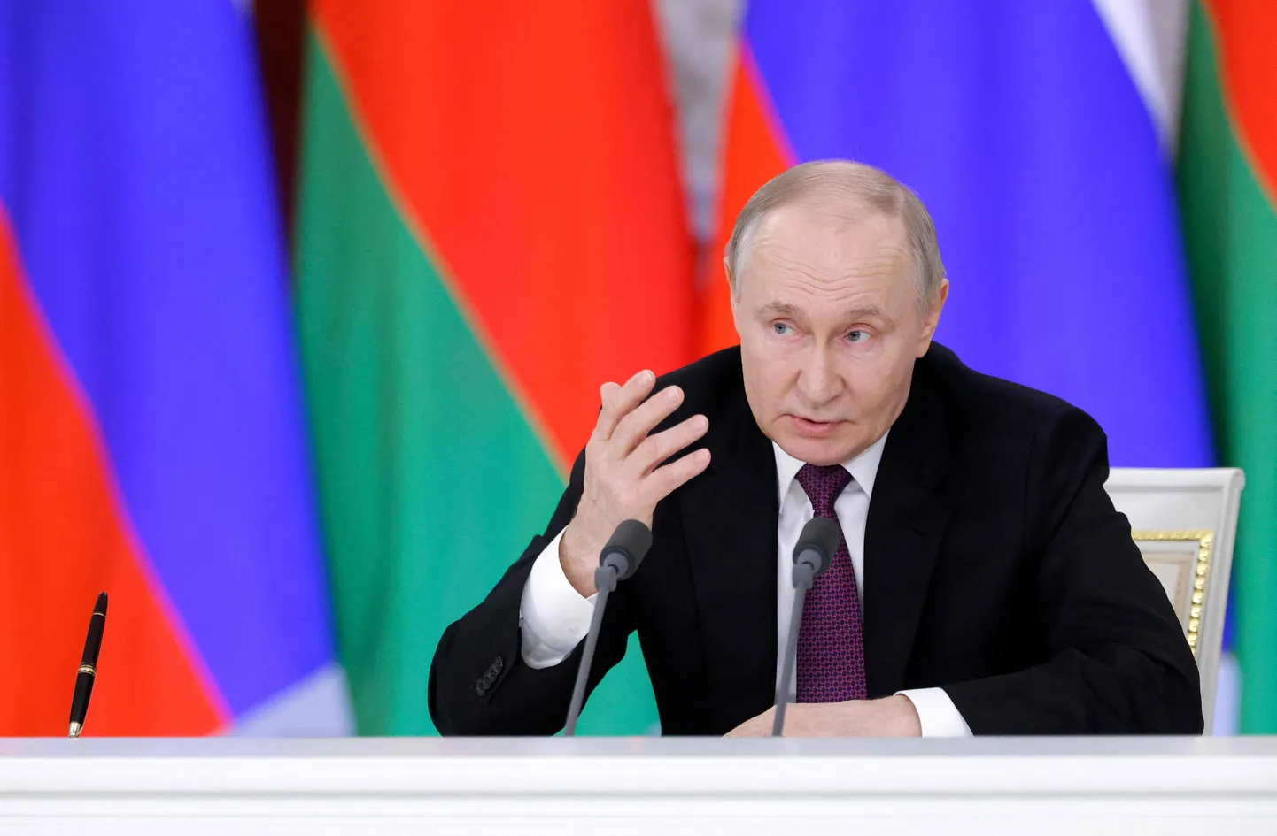 Venemaa diktaator Vladimir Putin.
