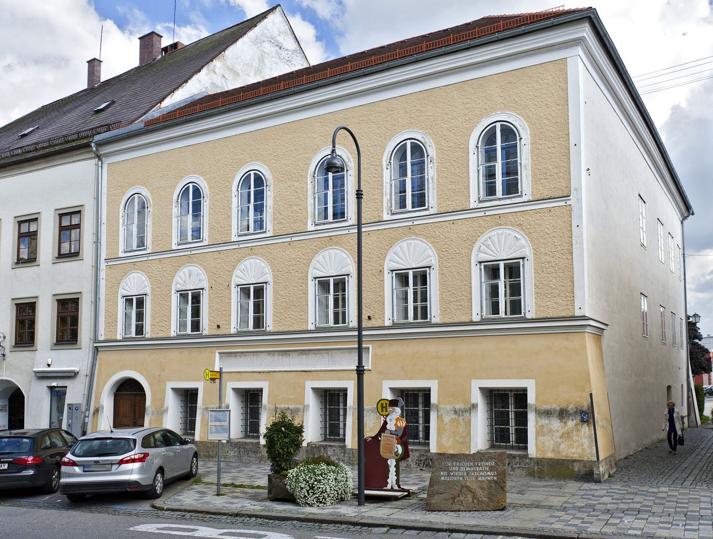 Māja Austrijā, kurā dzimis Ādolfs Hitlers