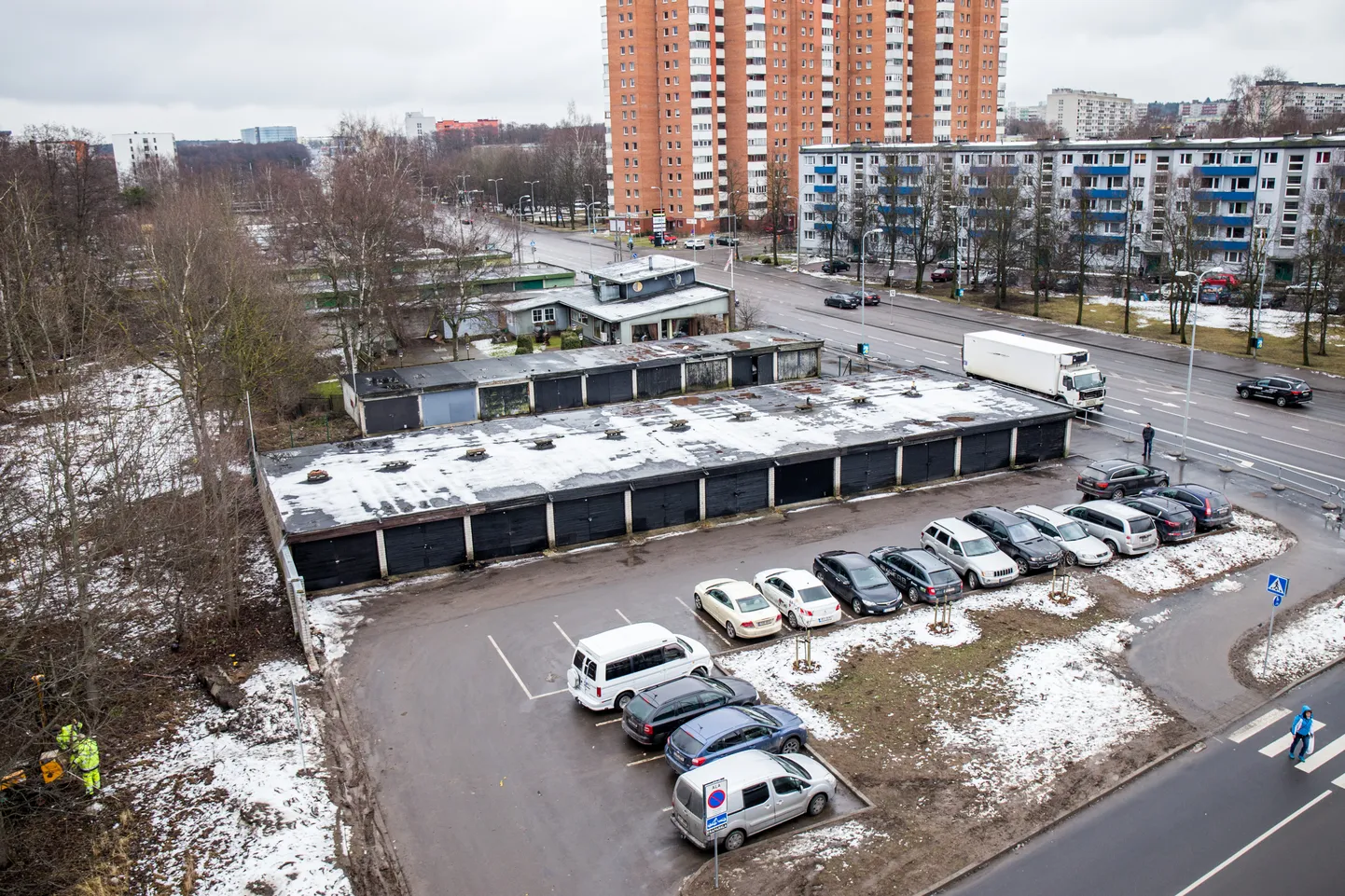 Uus pilvelõhkuja ehitatakse Mustame keskuse kõrvale.