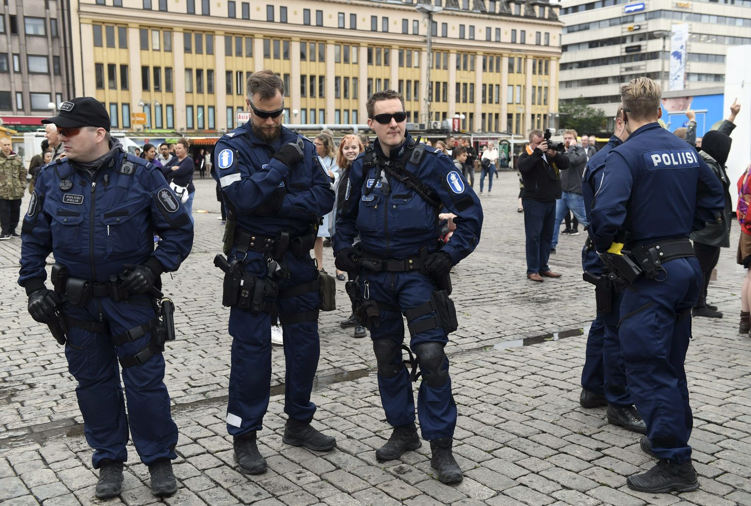 Финская полиция безопасности (СуПо) в Турку.