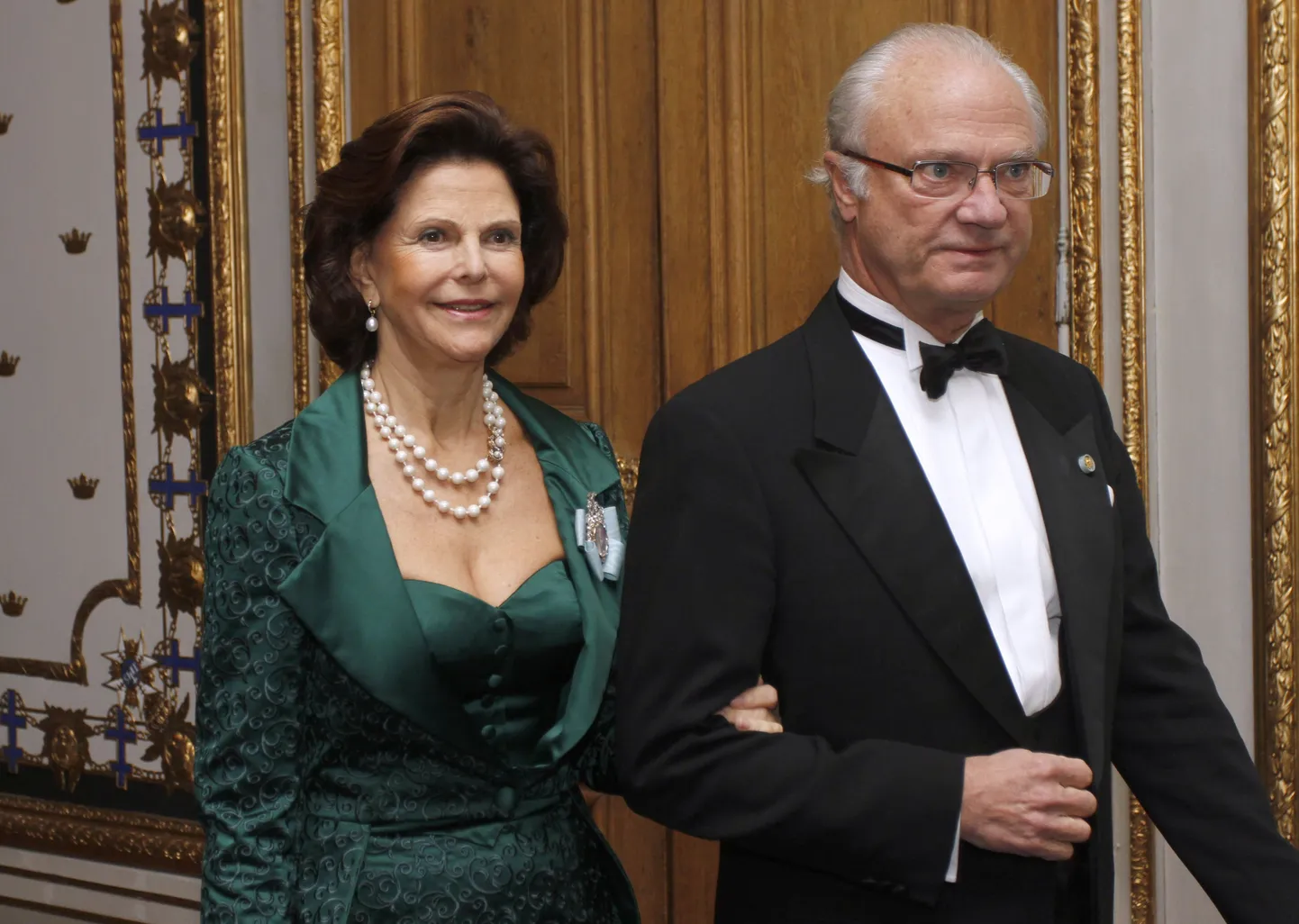 Kuninganna Silvia ja kuningas Carl XVI Gustaf.