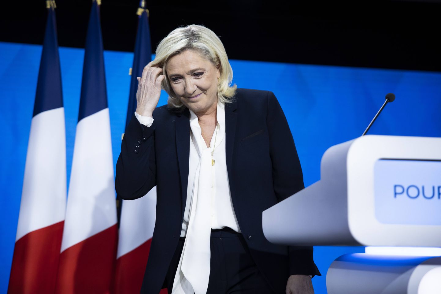 Prantsusmaa presidendivalimised kaotanud paremäärmuslane Marine Le Pen.