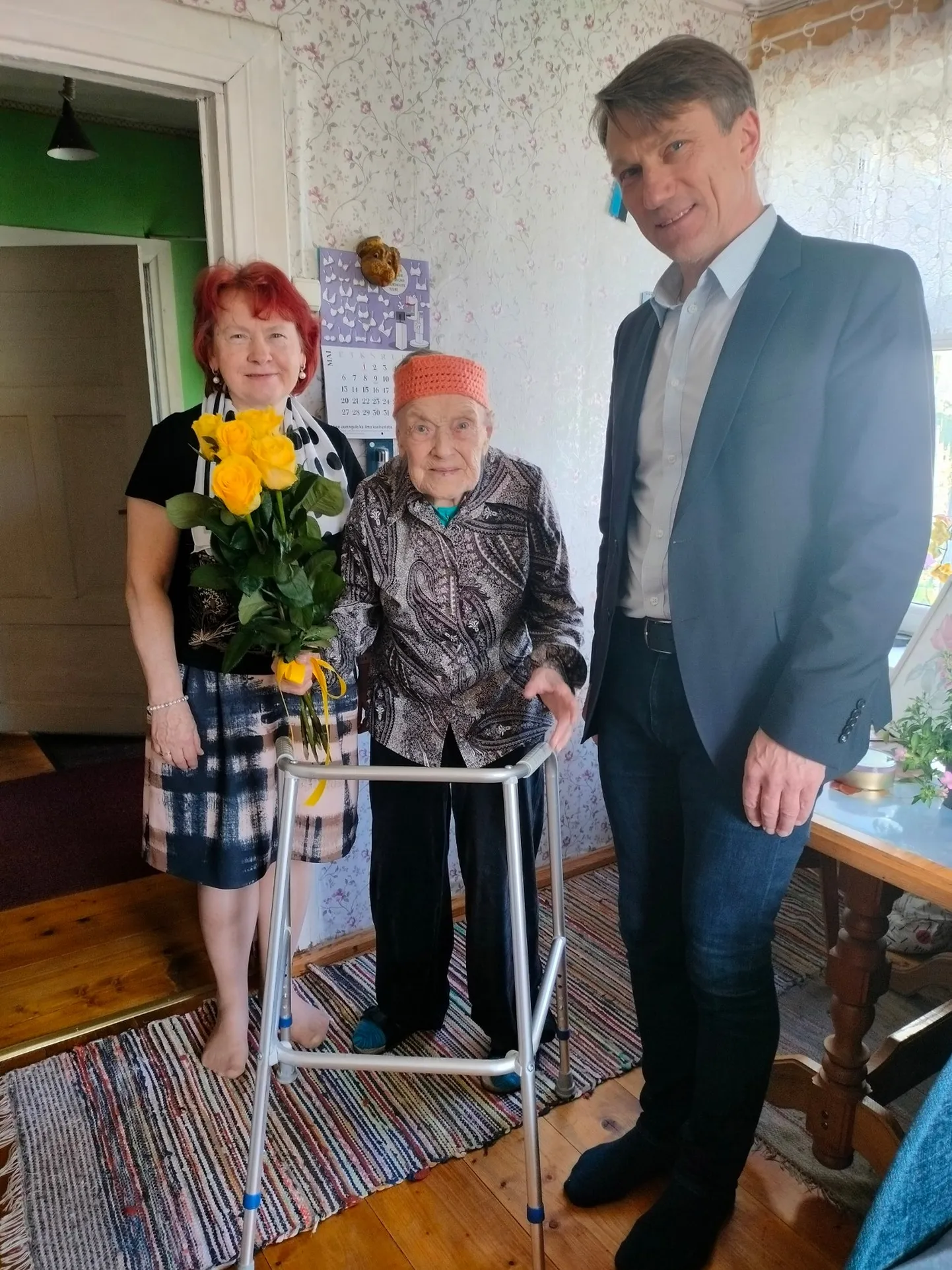 Мария Сапельсон отмечает 103-летие.