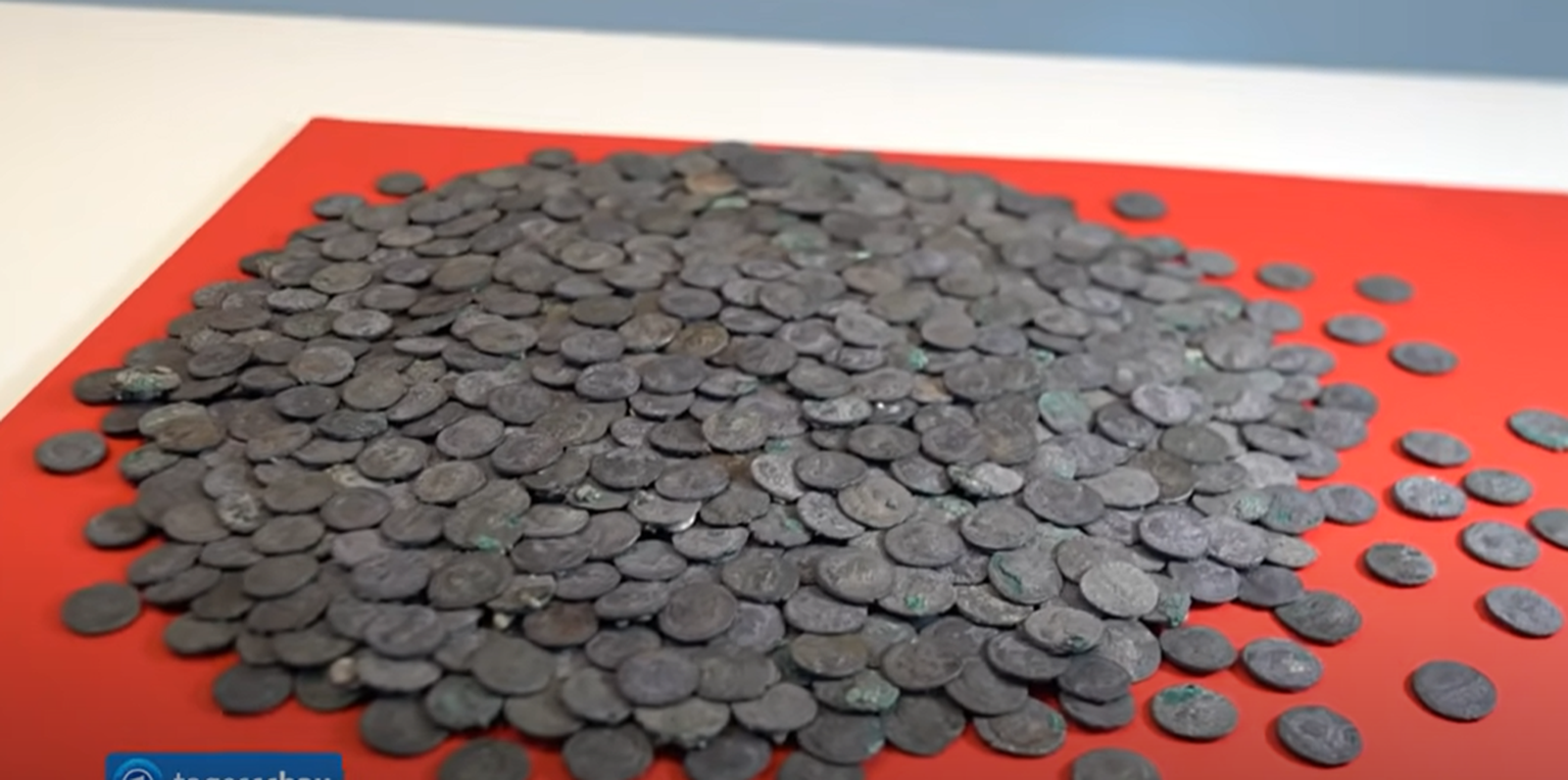 Saksamaal Augsburgis leiti üle 5500 Vana-Rooma mündi