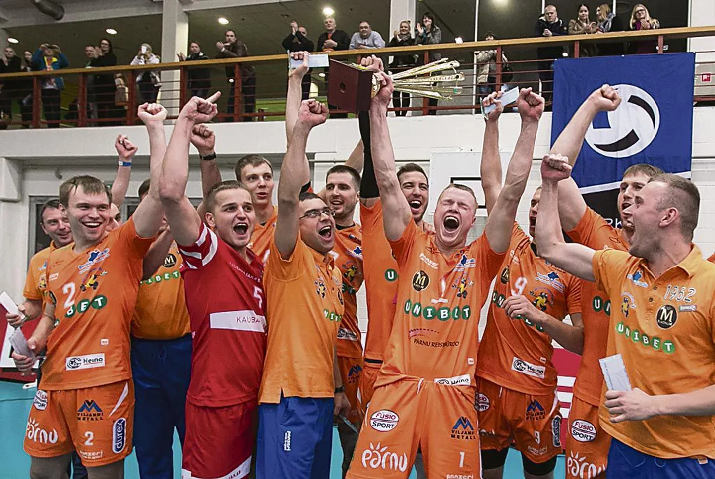 Võit karikafinaalis ei tulnud kergelt, mängijate emotsioon on seda ehedam.