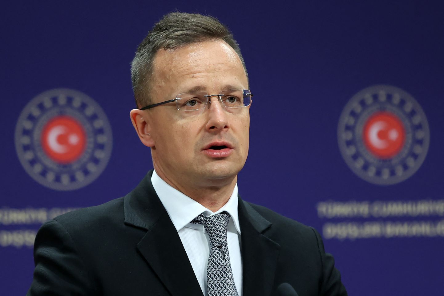Ungari välisminister Péter Szijjártó.