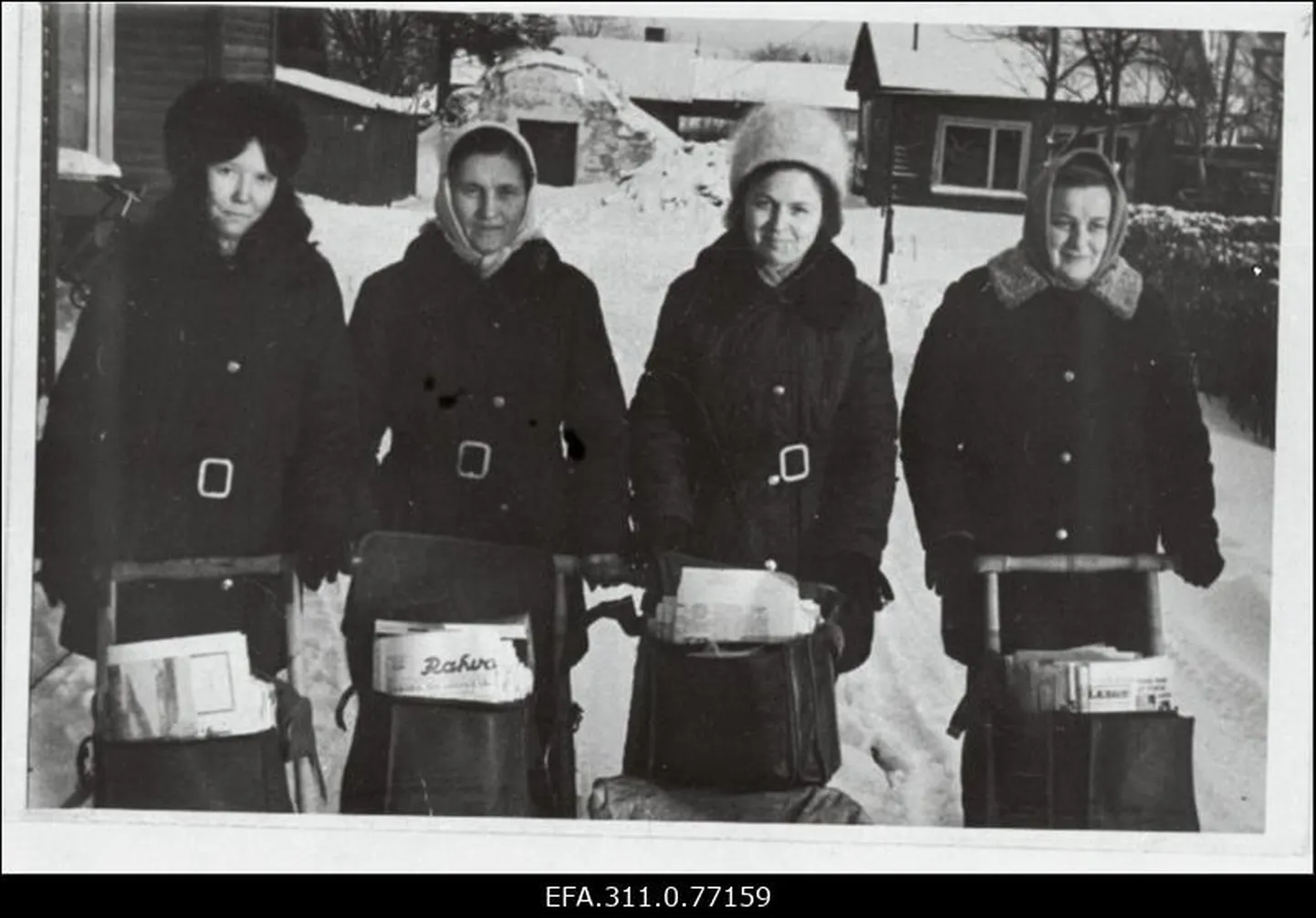 Postiljonid 1974. aastal.