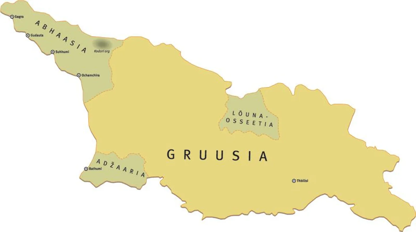 Gruusia kaart.